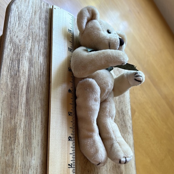 Baby Boyds Dilly #1364 1999 NWOT Dilly with Green Satin Bow Vintage - Picture 6 of 8